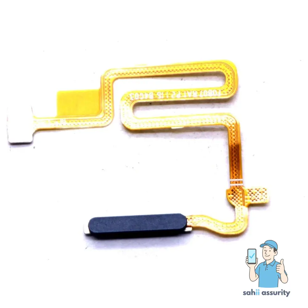 Fingerprint Sensor with Flex Cable for Oppo A54 Black
